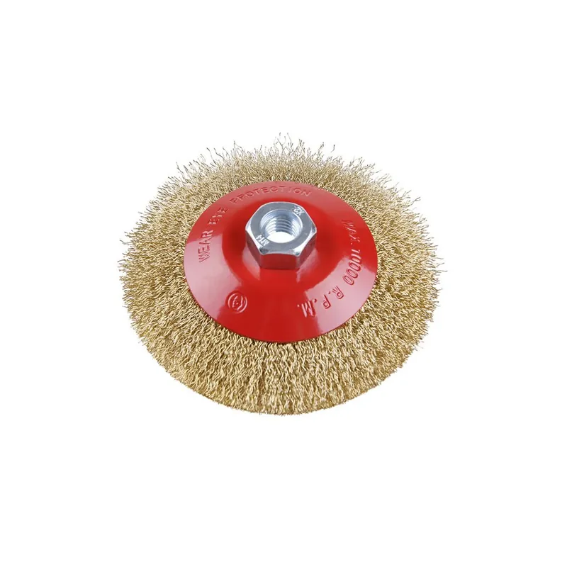 Tijdelijk Beschikbaar Kartáč rotační miskový FESTA vlnitý 125x10mm M14