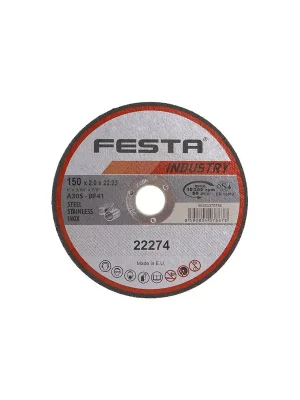 Actieprijs Kotouč řezný FESTA INDUSTRY na kov 150x2x22.2mm