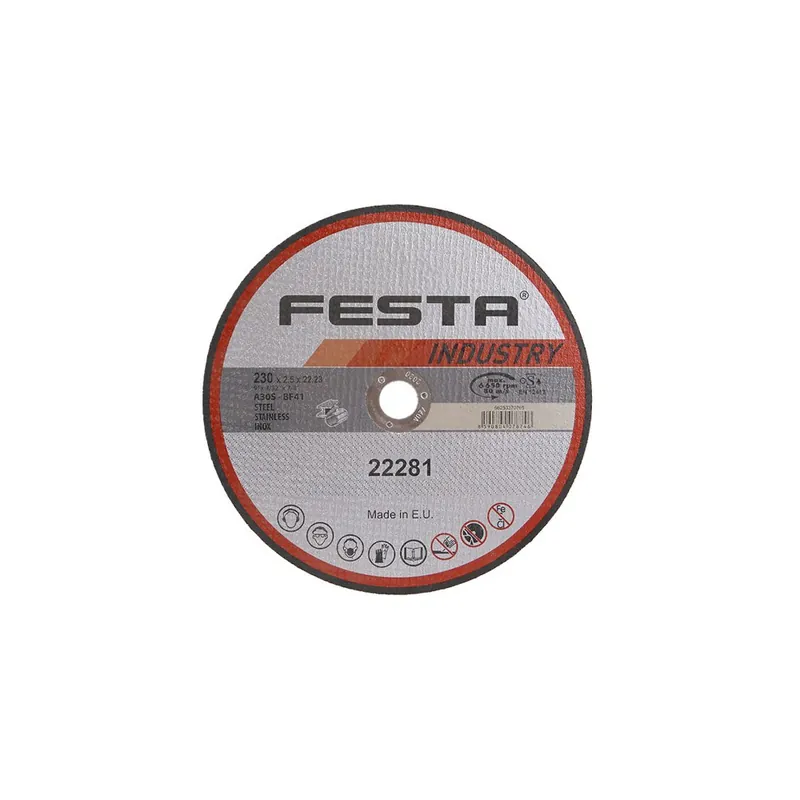 Meest Verkocht Kotouč řezný FESTA INDUSTRY na kov 230x2.5x22.2mm