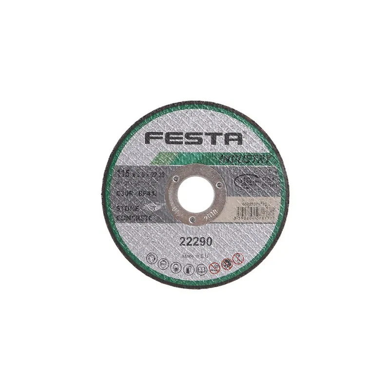 Populair Kotouč řezný FESTA INDUSTRY na kámen 115x3x22.2mm