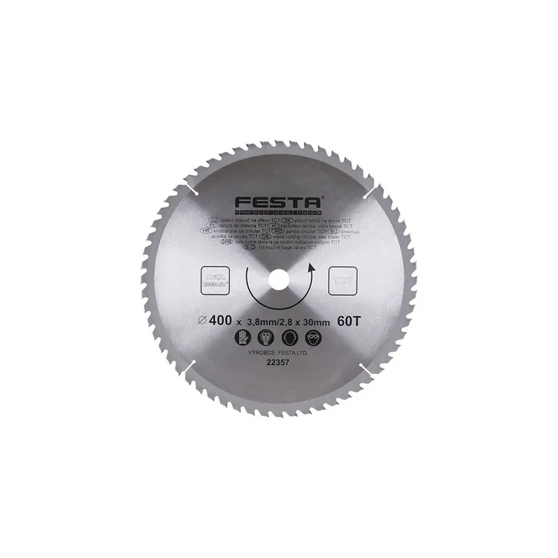 Dagaanbieding Kotouč pilový FESTA SK 400/3.5/30mm 60T