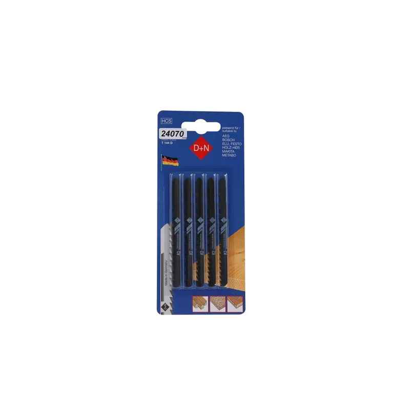 Bestseller Plátky do přímočaré pily HCS 75/1.3mm 5ks 32340