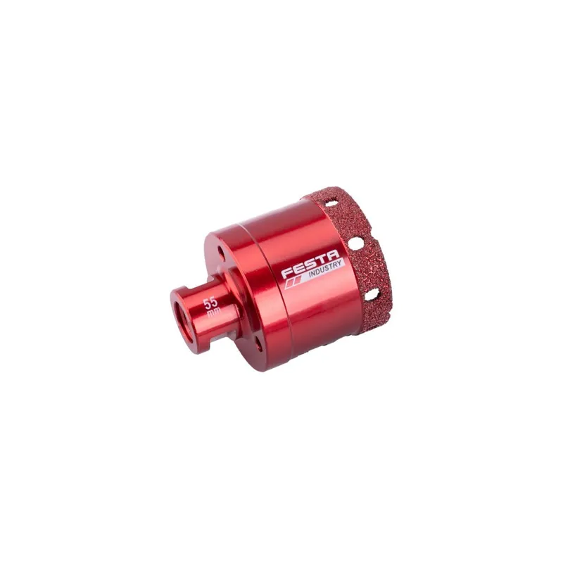 Korunka vykružovací diamantová 55mm M14 FESTA INDUSTRY Beperkte Voorraad