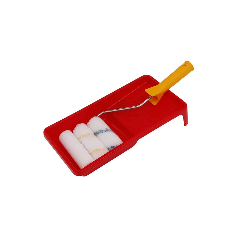 Merkproduct Sada lakovací 3 válečky, ručka 6mm, miska