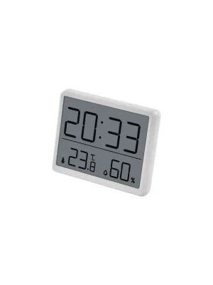 Digitální teploměr s vlhkoměrem, bezdrátové čidlo, budík, datum E6210 Sleva