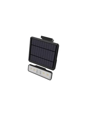 Speciale Akce Solární LED reflektor SUNNO s pohybovým čidlem, černý, neutrální bílá