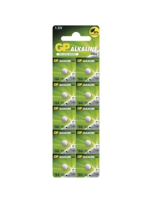 Alkalická knoflíková baterie GP 164F (LR621), 10 ks Kupte Ještě Dnes