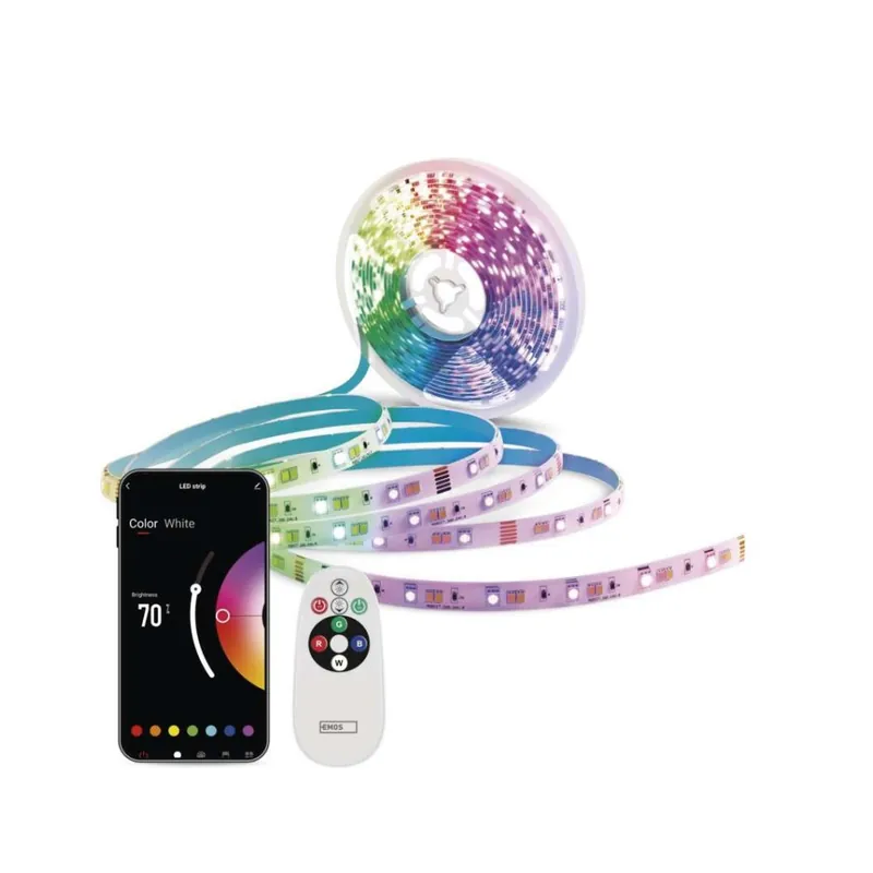 Beperkte Voorraad GoSmart LED pásek WiFi 5 m, 22W, 1400lm, RGB/CCT