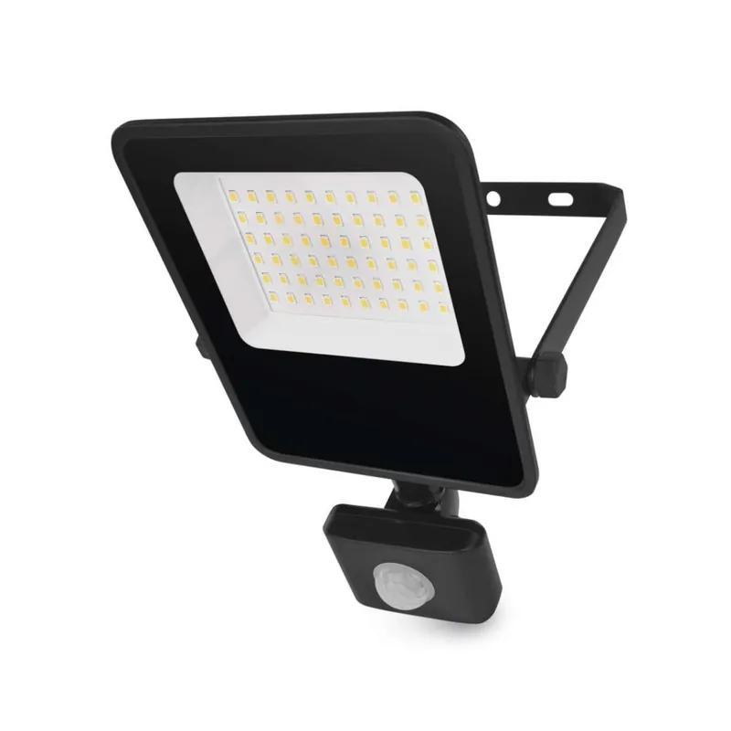 LED reflektor VISIO s pohybovým čidlem, 30 W, černý, neutrální bílá Express Levering