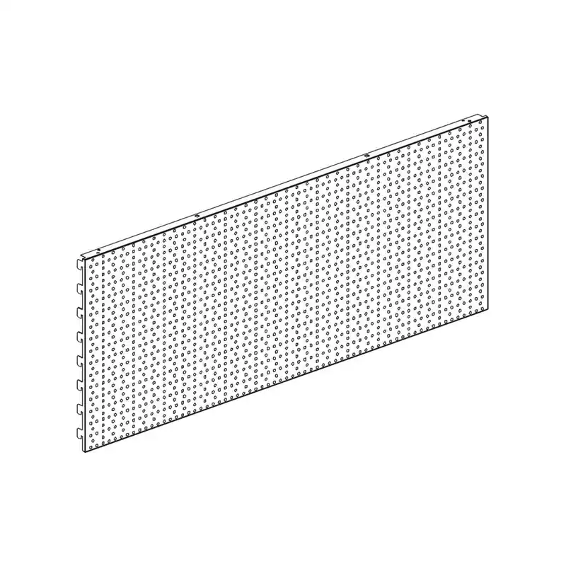 Zadní panel 400/1250mm děrovaný !OBJ! Betrouwbaar