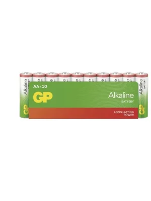 Alkalická baterie GP Alkaline AA (LR6), 10 ks Bezpečná Platba