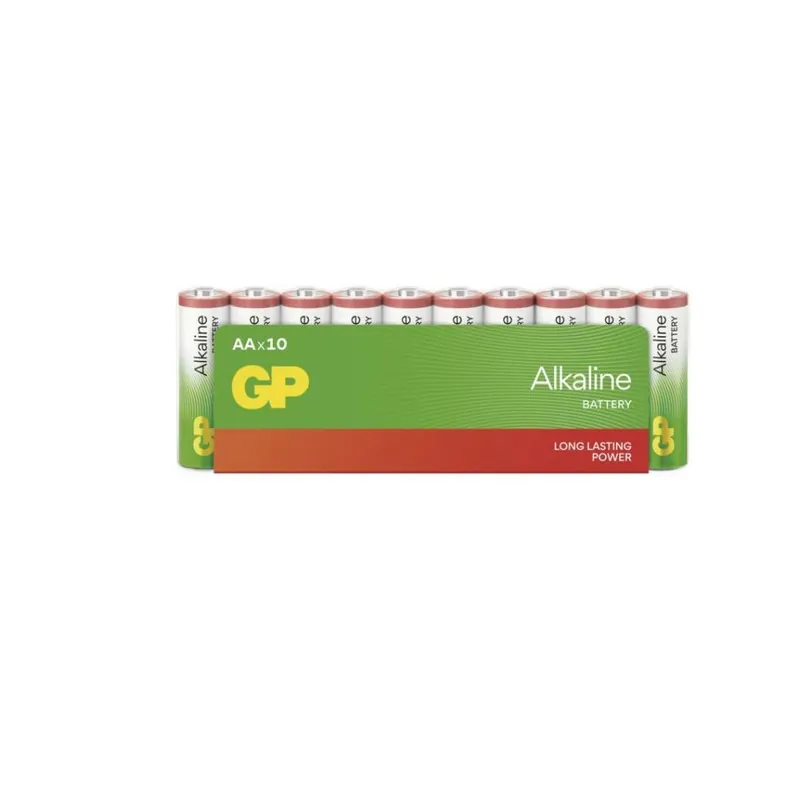 Alkalická baterie GP Alkaline AA (LR6), 10 ks Veilige Betaling