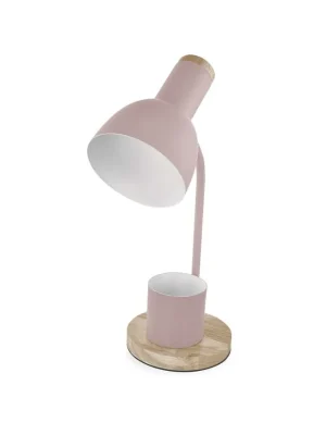 Super Cena Stolní lampa POPPY na žárovku E27, růžová