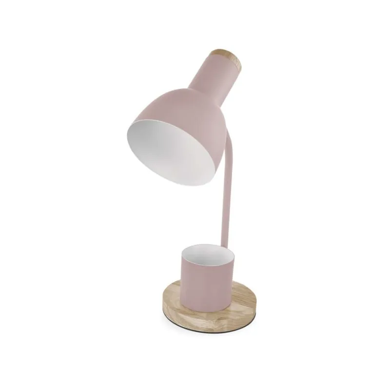 Superprijs Stolní lampa POPPY na žárovku E27, růžová