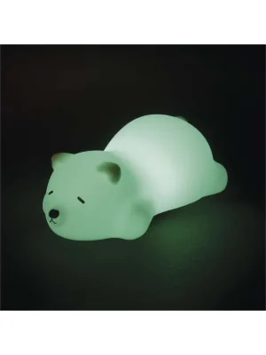 Akce LED noční světlo medvěd P3325, nabíjecí