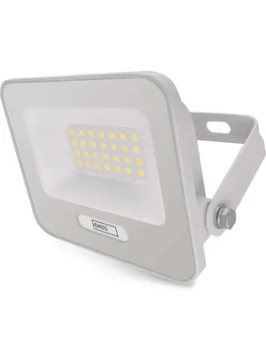Značkový LED reflektor GLARO 20W, bílý, IP65, 2000 lm, neutrální bílá