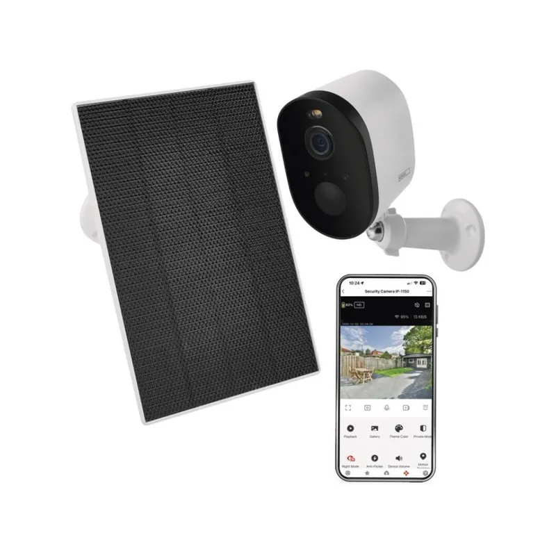Alleen Vandaag GoSmart Venkovní bateriová kamera IP-1150 SNAP s WiFi a solárním panelem
