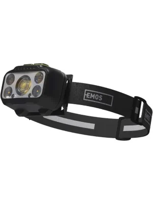 Cenový Hit LED nabíjecí čelovka P3546, 550 lm, 110 m, Li-Pol 1000 mAh / 3× AAA