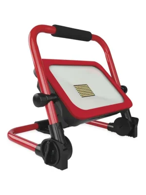 Zlevněný LED reflektor ACCO nabíjecí přenosný, 50W, studená bílá
