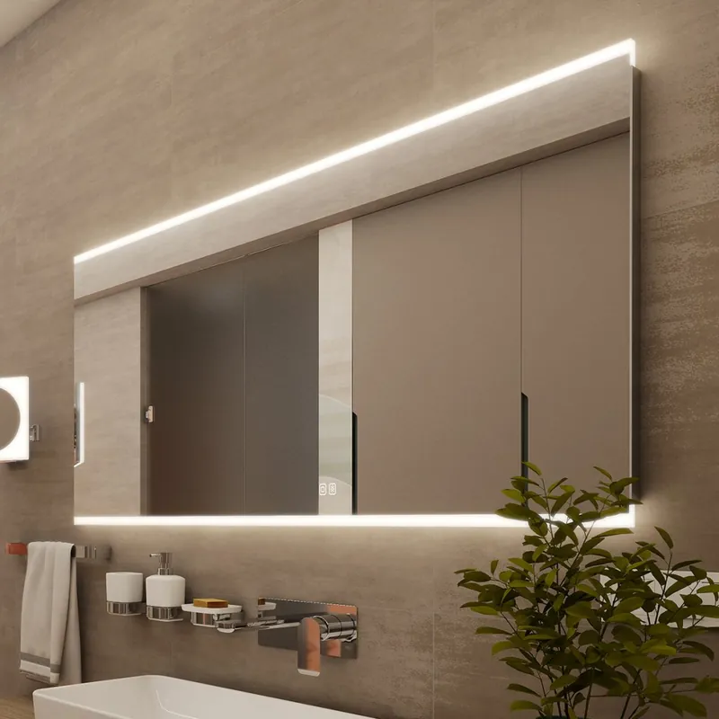 Goedkoop LED zrcadlo 1200x700 se dvěma dotykovými senzory