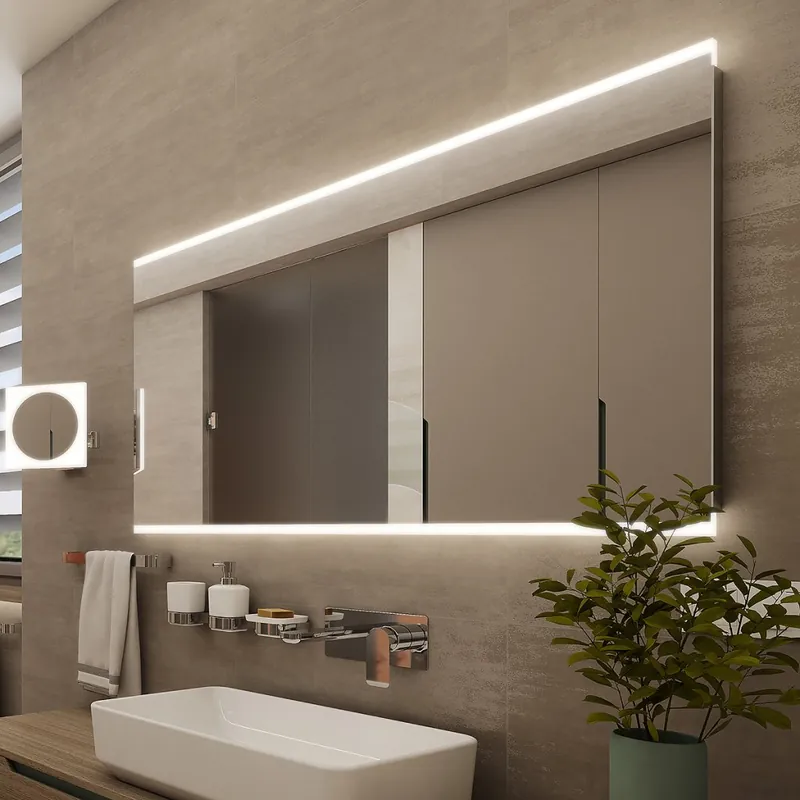 LED zrcadlo 1200x700 Gereduceerde Prijs