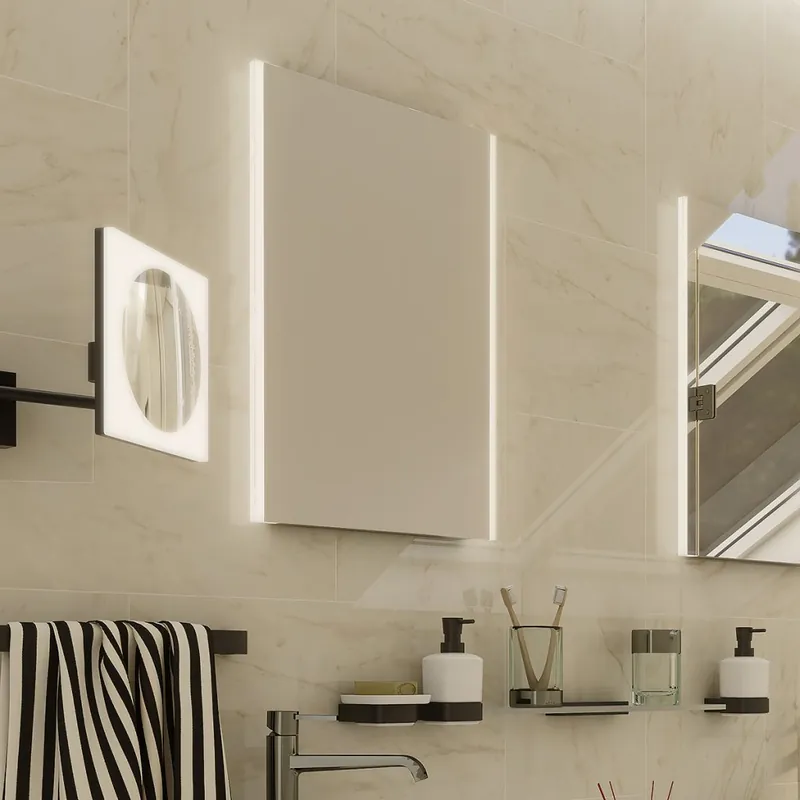 LED zrcadlo 1000x700 Speciale Aanbieding