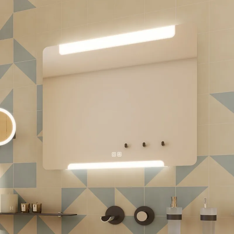 Fabrieksprijs LED zrcadlo 900x700, dva dotykové spínače
