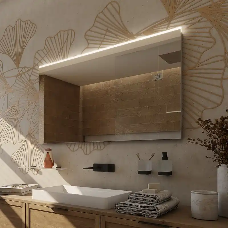Aanbieding LED zrcadlo 1200x600