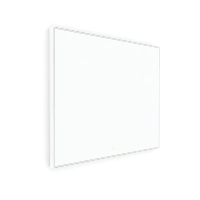 Bílé LED zrcadlo 900x700 se dvěma dotykovými senzory Lage Kosten