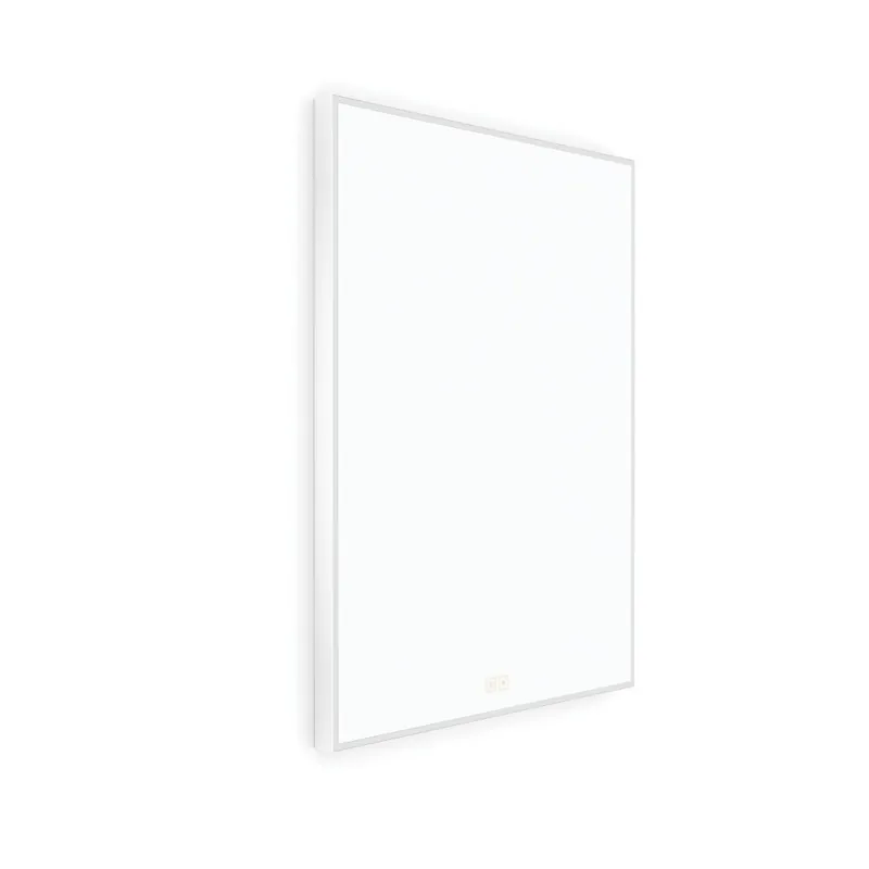 Lage Prijs Bílé LED zrcadlo 600x800 se dvěma dotykovými senzory