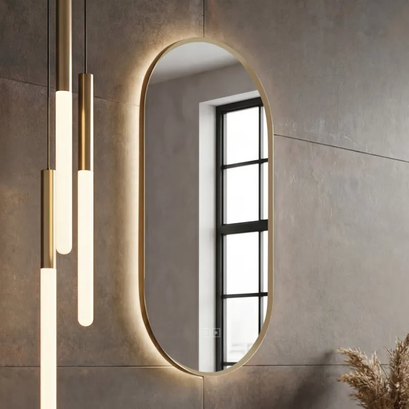Snelle Levering LED zrcadlo s podsvícením, 40 x 80, dotykový senzor