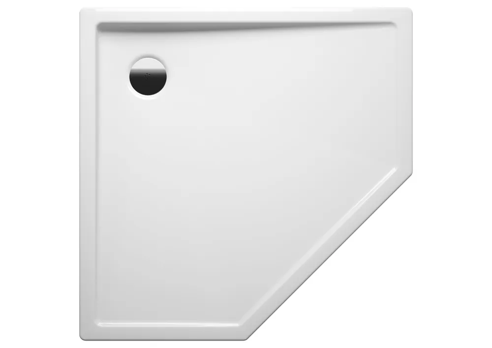 Nieuw Sprchová vanička pětiúhelník Riho Model 215 DA26, bílá, 100 x 100 cm