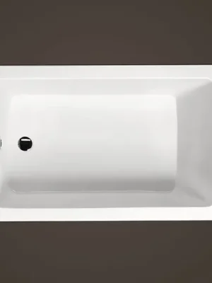 Op = Op Nízká akrylátová vana do koupelny Santech ONE 140 x 72,5 cm, obdélníková, hloubka 33 cm