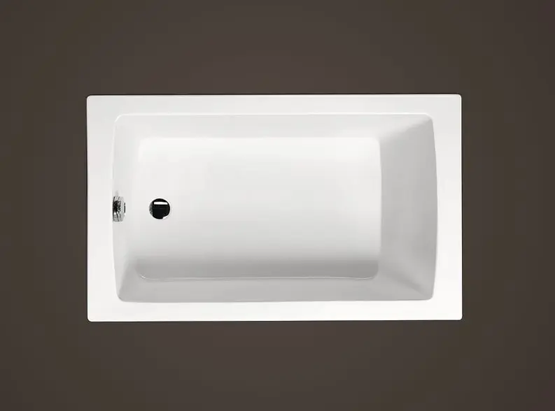 Op = Op Nízká akrylátová vana do koupelny Santech ONE 140 x 72,5 cm, obdélníková, hloubka 33 cm