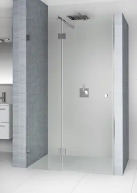 Sprchové dveře s pevným segmentem do niky Riho SCANDIC S104, GC07300, 120 cm Lage Prijs