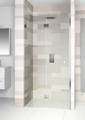 Gratis Retour Sprchové dveře zalamovací do niky Riho SCANDIC S105, GC09200, 90 cm