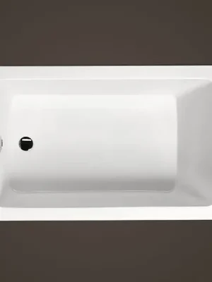 Nízká akrylátová / plastová vana do koupelny Santech ONE 120 x 72,5 cm, hloubka 33 cm Goedkoop