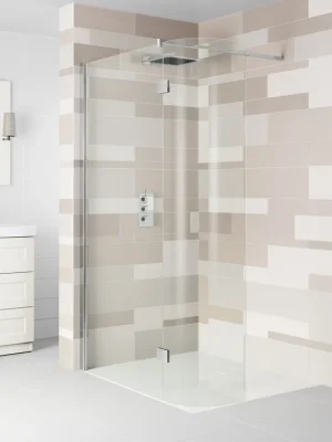 Beperkt Aanbod Pevná sprchová zástěna Riho POLAR P204, GP50200, 120 cm, R22