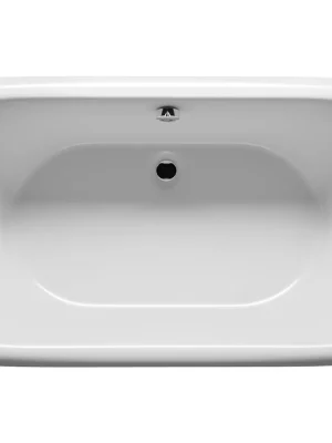 Designová oválná akrylátová vana Riho SETH BB22 180 x 86 cm, barva bílá, objem 245 l Voordeelprijs