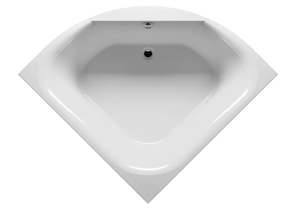 Rohová vana Riho ATLANTA BB70 140 x 140 cm, plastová, objem 340 l, bílá Weekendaanbieding
