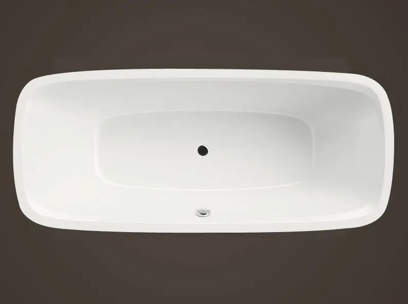 Premium Akrylátová designová vana se zaoblenými rohy Santech BEVEL 180 x 78,5 cm