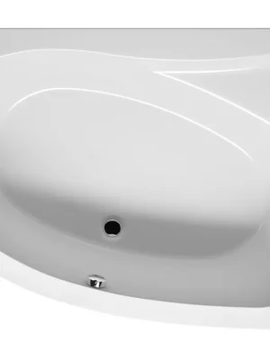 Asymetrická vana Riho LYRA BA64 170 x 110 cm levá, akrylátová, objem 280 l, bílá Alleen Vandaag