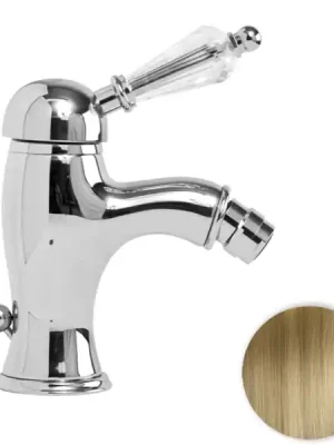 Retro vodovodní baterie bidetová Bianchi VINTAGE 2003VOT, stará mosaz, křišťál Swarovski Beste Prijs