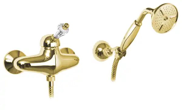 Baterie sprchová vodovodní retro Bianchi VINTAGE 2005ORO, zlato, křišťál Swarovski Seizoensaanbieding