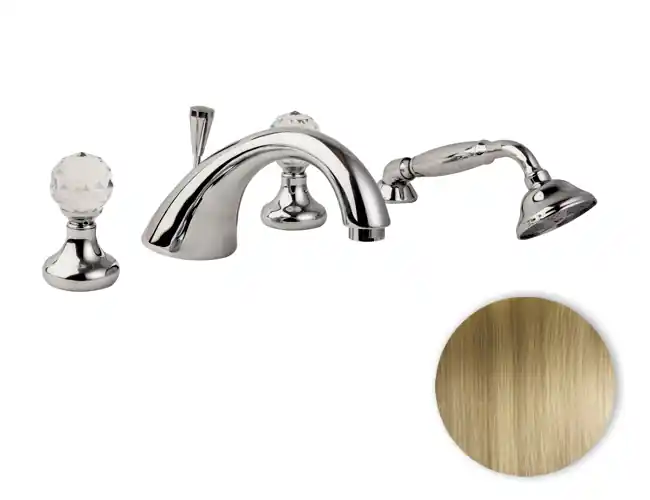 Koop Vandaag Vanová vodovodní baterie stojánková Bianchi BOHEME 1050VOT, designová, mosaz, Swarovski