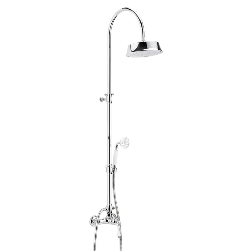 Bestel Nu Retro sprchový nástěnný set s baterií Bianchi LIBERTY 2025CRB, 2x sprcha, chrom