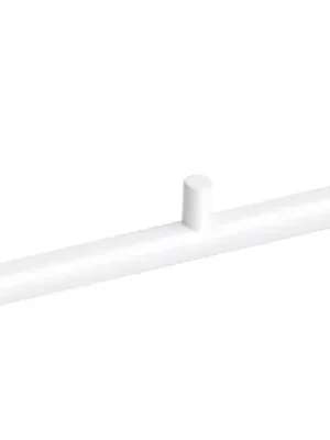 Designový držák ručníků s věšáčky na otopné těleso Bemeta RAWELL, 134504225, 355 mm, bílý Veilige Betaling