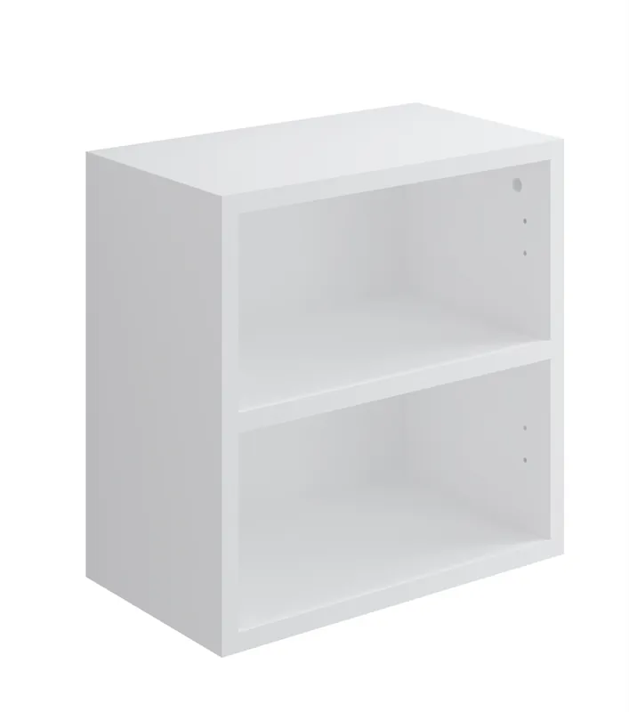 Závěsná skříňka bez dvířek Cersanit NANO COLOURS III, bílá, S542-013-DSM Flitsaanbieding