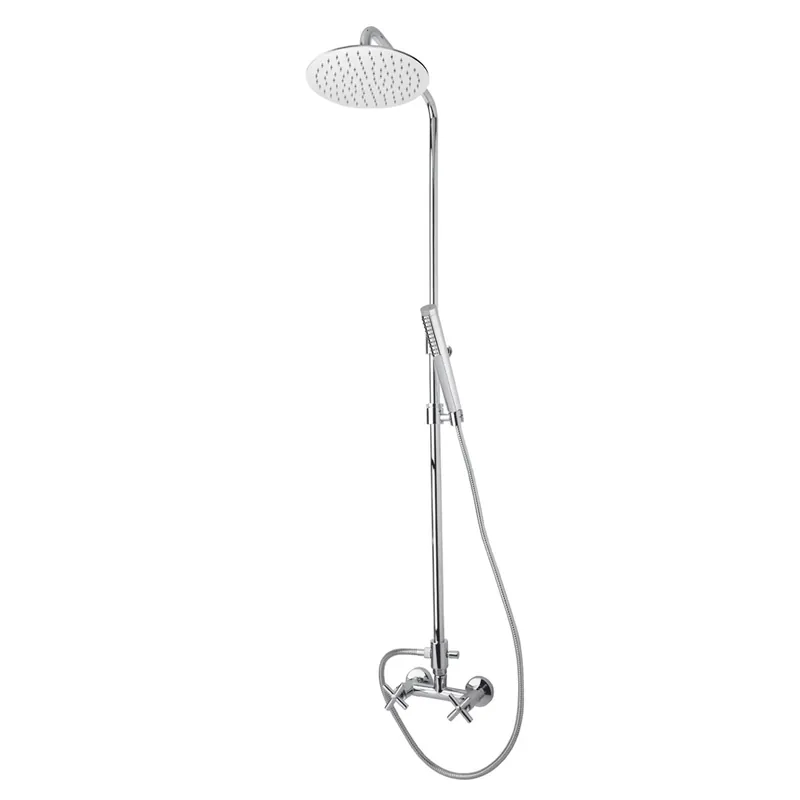 Must-Have Sprchový nástěnný set s kohoutkovou vodovodní baterií Bianchi AMELIX 1106CRM, chrom