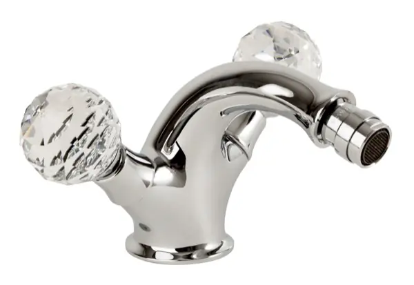 Koop Online Bidetová designová vodovodní baterie Bianchi BOHEME 1035CRM, chrom, křišťál Swarovski